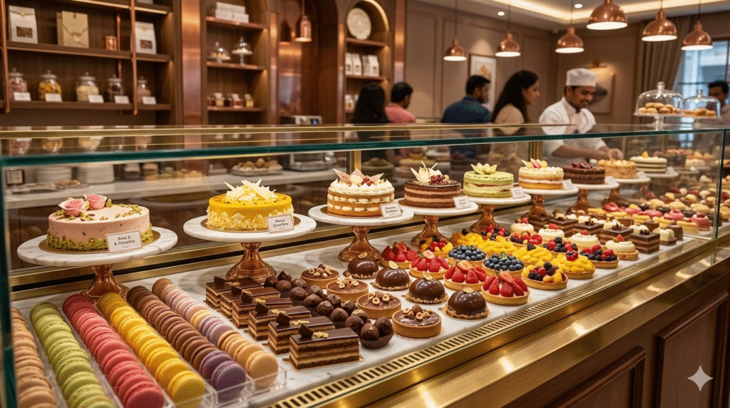Best pastry shop in Hyderabad with fresh pastries and desserts